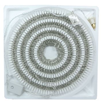 SERIE DE LUCES 300L LED MULTICOLOR CABLE TRANSPARENTE EN EXIBIDOR