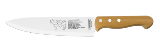 CUCHILLO PARA CARNE 8" CHURRASCO