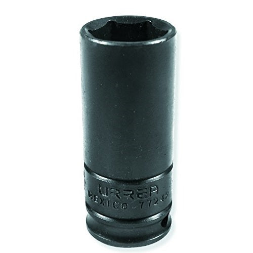 DADO DE IMPACTO DE 7/16", CUADRO DE 3/8", 6 PUNTAS, LARGO