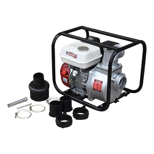MOTOBOMBA DE 3", A GASOLINA, 6.5 hp, 1,000 L/min, SWEDISH HUSKY