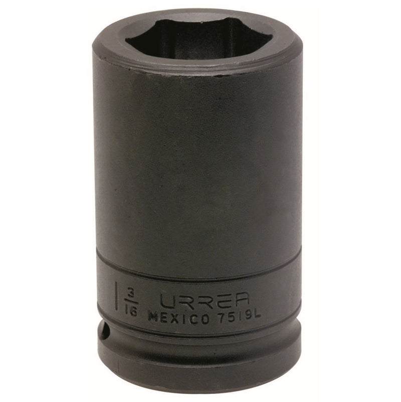 DADO DE IMPACTO DE 1-1/8", CUADRO DE 3/4", 6 PUNTAS, LARGO