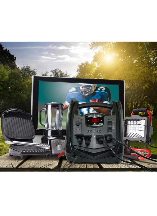 ARRANCADOR ELECTRICO PORTATIL SJ1332 DE 1200 AMP. MAX.