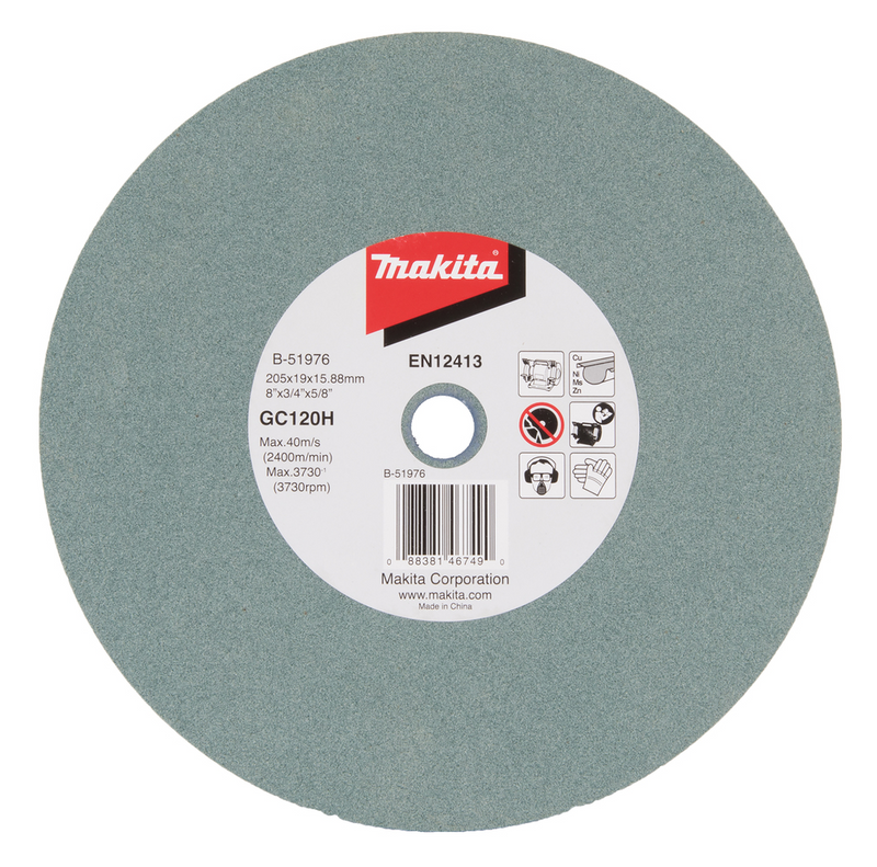 DISCO ESMERILADOR GC120H 205 mmX19 mmX15 mm.88 P/GB800