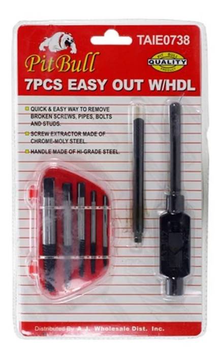 JUEGO DE MACHUELOS DE 7 PZA BLISTER