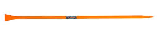 Barreta naranja con punta, 1 pulgada y 150 cm, superficie lisa