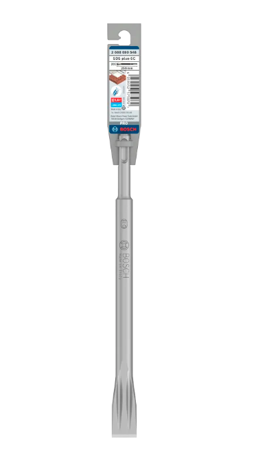 CINCEL SDS PLUS PLANO 250 X 20 mm BOSCH