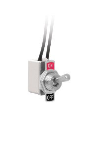 INTERRUPTOR DE PALANCA CON CABLE VOLTECK 1 POSICION
