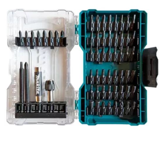 SET DE ACCESORIOS PUNTAS Y ADAPTADORES MAGNETICOS C/60 PZS ESTUCHE PLASTICO