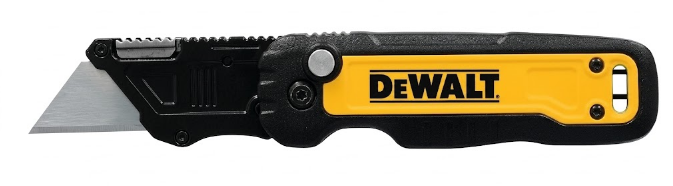 NAVAJA PLEGABLE CON ESPACIO DE ALMACENAMIENTO DEWALT