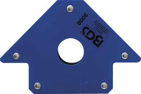 ESCUADRA MAGNETICA DE 4", 44 LBS, BGS