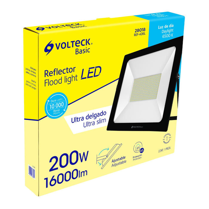 REFLECTOR DE LED 200W ULTRA DELGADO