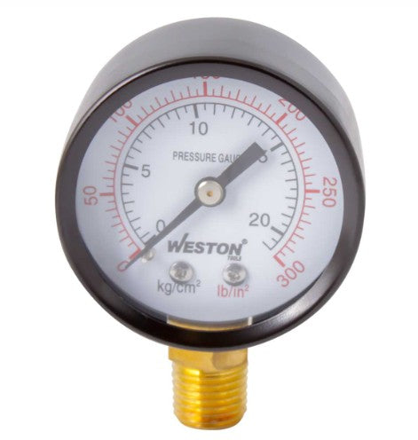 MANOMETRO DE 2" 1/4" NPT 200 LBS/14 KG