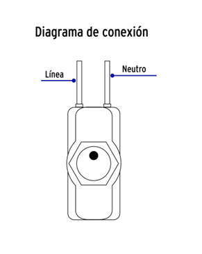 INTERRUPTOR DE PALANCA CON CABLE VOLTECK 1 POSICION