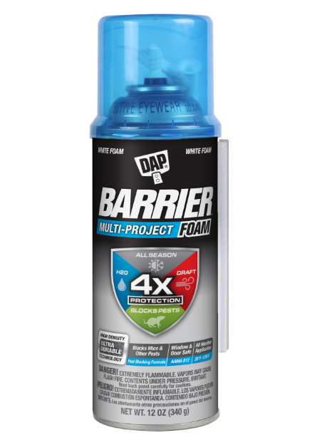 ESPUMA DE POLIURETANO, BARRIER MULTIPROYECTO, 12 oz
