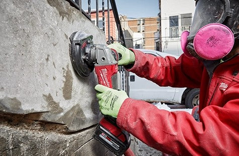 ESMERILADORA INALAMBRICA DE 4-1/2" / 5" 8,500 RPM MILWAUKEE