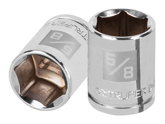 DADO DE 5/8", CUADRO DE 3/8", 6 PUNTAS, D-3820-H