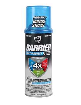 ESPUMA DE POLIURETANO, BARRIER MULTIPROYECTO 12 oz