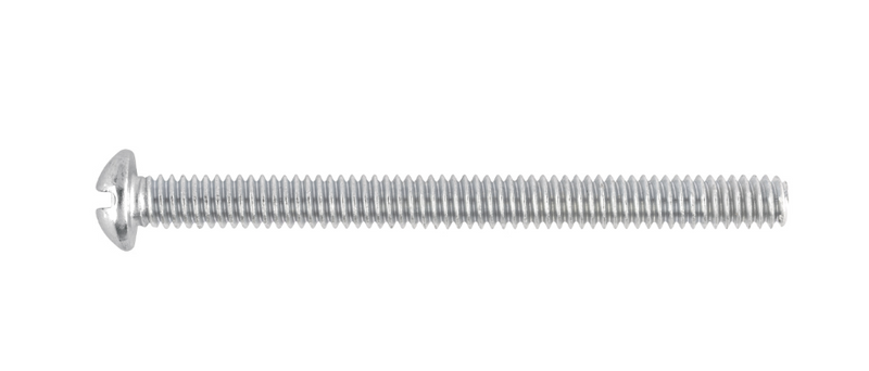 TORNILLO ACERO GALVANIZADO TIPO ESTUFA 1/4 X 3" (PIEZA)