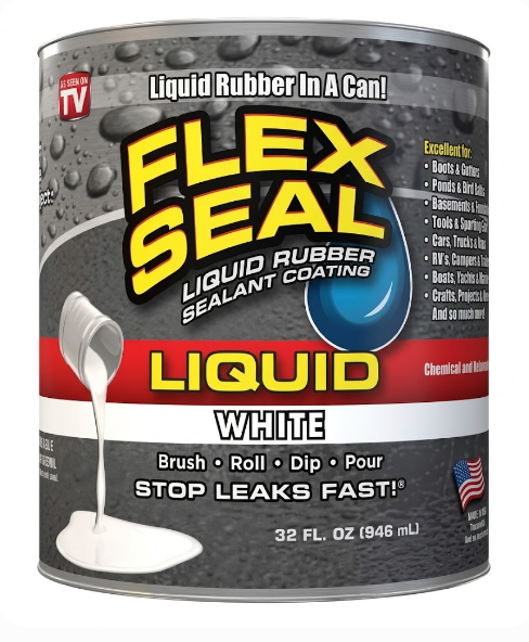 IMPERMEABILIZANTE DE GOMA BLANCO FLEX SEAL, 945 ml