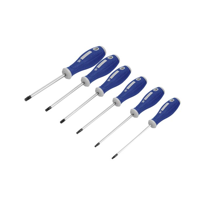 JUEGO DE DESARMADORES, 6 PZAS TORX
