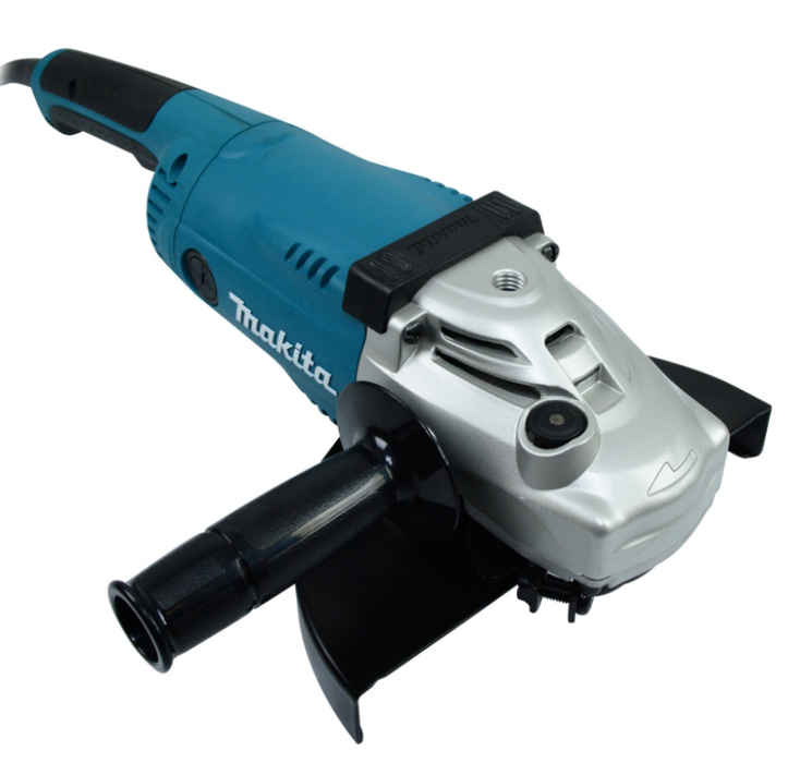 ESMERILADORA ANGULAR DE 9", 2,200W, 6,600 RPM.
