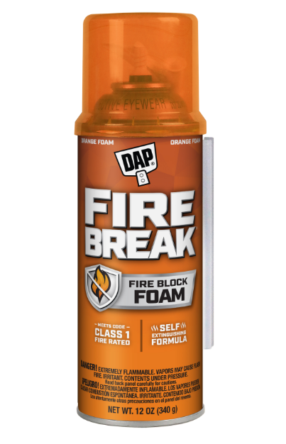 ESPUMA DE POLIURETANO, FIREBREAK, 12 oz