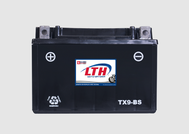 MOTO-BATERIA LTH AGM LIBRE DE MTTO. 8 AMPERS/H (CTX9-BS)