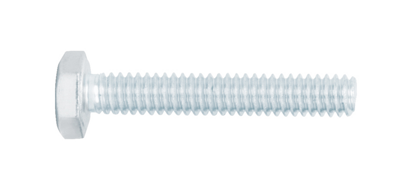 TORNILLO ACERO GALVANIZADO TIPO MAQUINA 1/4" X 1-1/2" (PIEZA)