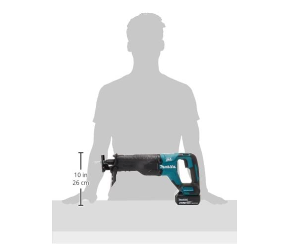 SIERRA RECIPROCA 18V LXT, "BL", 2 BAT. 4.0Ah, CARGADOR Y ESTUCHE. REC. 1-1/4"