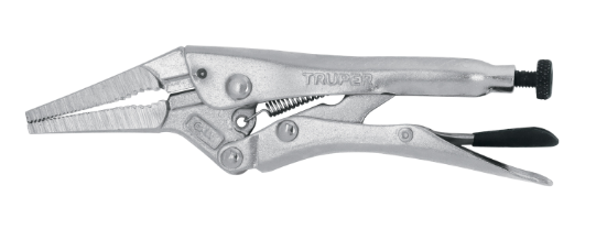 PINZA DE PRESION DE 6", PUNTA LARGA, TRUPER