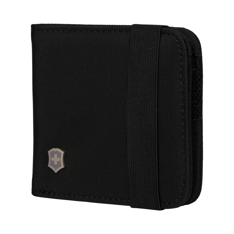 CARTERA DE NYLON VICTORINOX, COLOR NEGRA C/ VELCRO WHIT RFID PROTECTION0