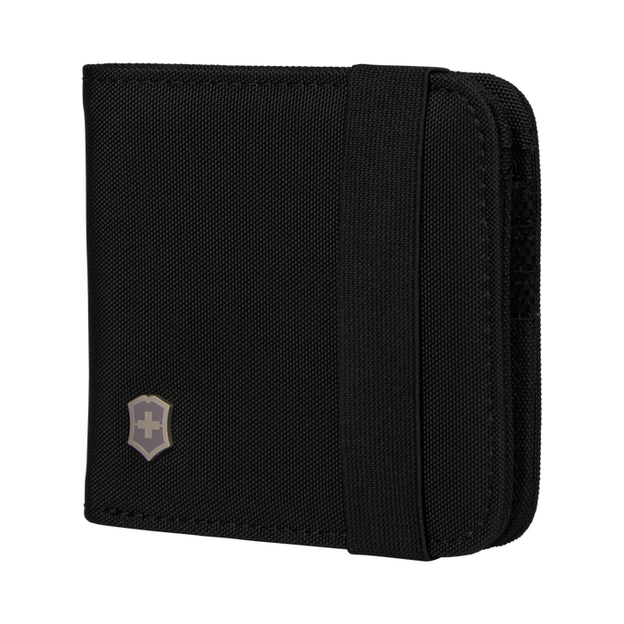 CARTERA DE NYLON VICTORINOX, COLOR NEGRA C/ VELCRO WHIT RFID PROTECTION0