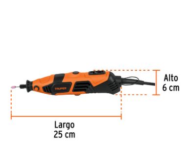 MOTO TOOL PROFESIONAL 150 W CON 97 ACC. ESTUCHE DE PLASTICO