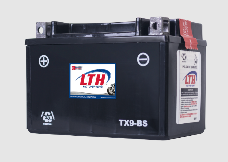 MOTO-BATERIA LTH AGM LIBRE DE MTTO. 8 AMPERS/H (CTX9-BS)