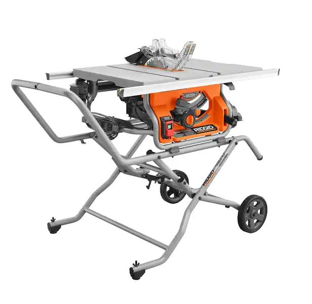 SIERRA DE MESA 10", PROFESIONAL PORTATIL 15 AMP, RIDGID