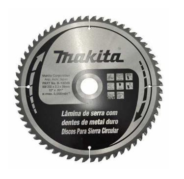 SIERRA CIRCULAR 10"X1-3/16"X80TH ATB CON REDUCTOR 1"