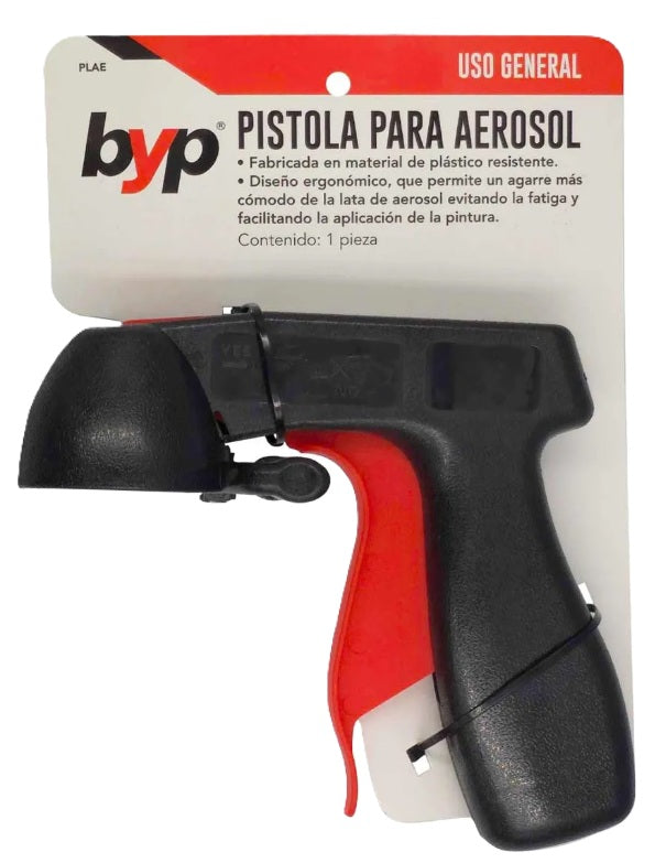 PISTOLA MANUAL PARA LATAS DE AEROSOL BYP