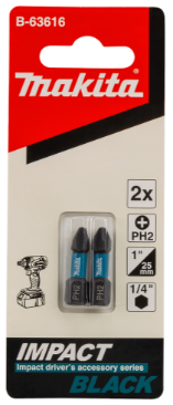 PUNTA IMPACT PH2 X 1" (2 PZS)