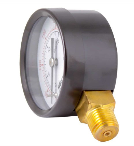 MANOMETRO DE 2" 1/4" NPT 100 LBS/7 KG