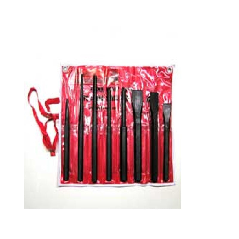 JUEGO DE PUNZONES Y CINCELES 8PC 8/C