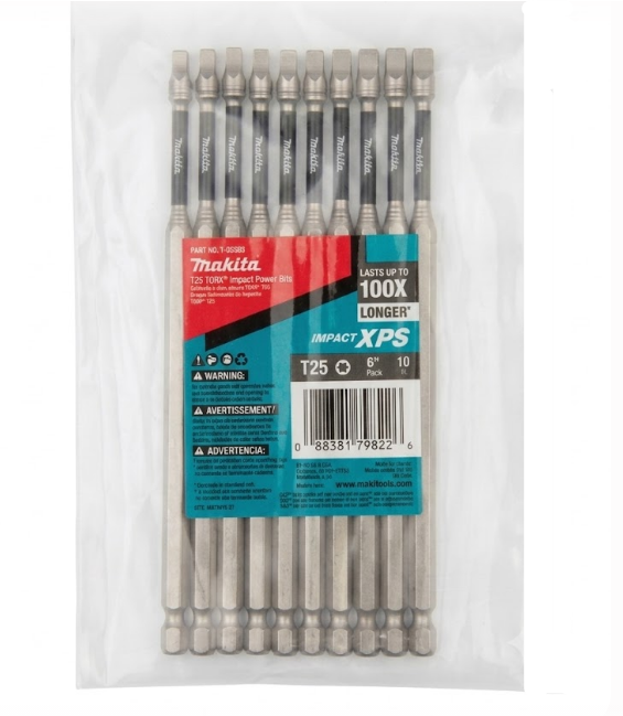 PUNTA REFORZADA 6" CUADRADA #2 IMPACT XPS 152.4 mm (CAJA 10 PIEZAS)