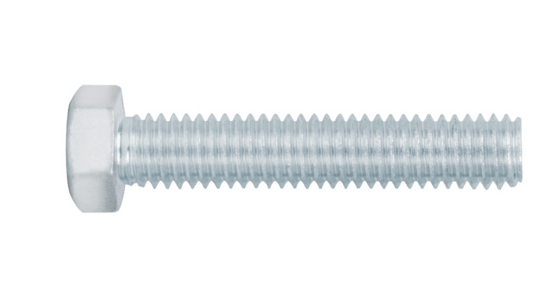 TORNILLO ACERO GALVANIZADO TIPO MAQUINA 3/8 X 2" (PIEZA)