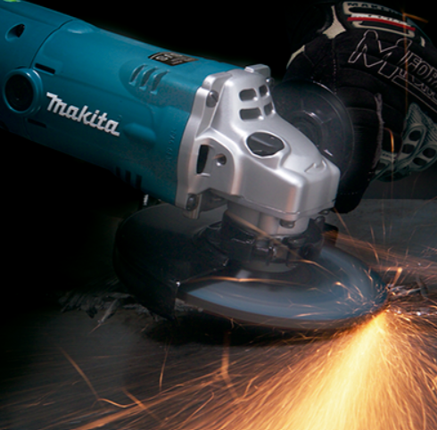 ESMERILADORA ANGULAR DE 5", 1,450W, 10,000 RPM, "SJS"