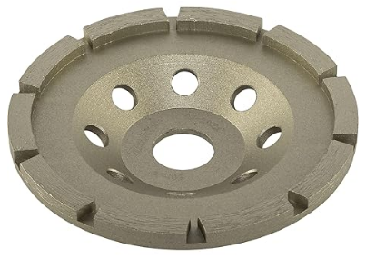 COPA DE DIAMANTE 5" CON 1 SEGMENTO PARA DESBASTE CONC.