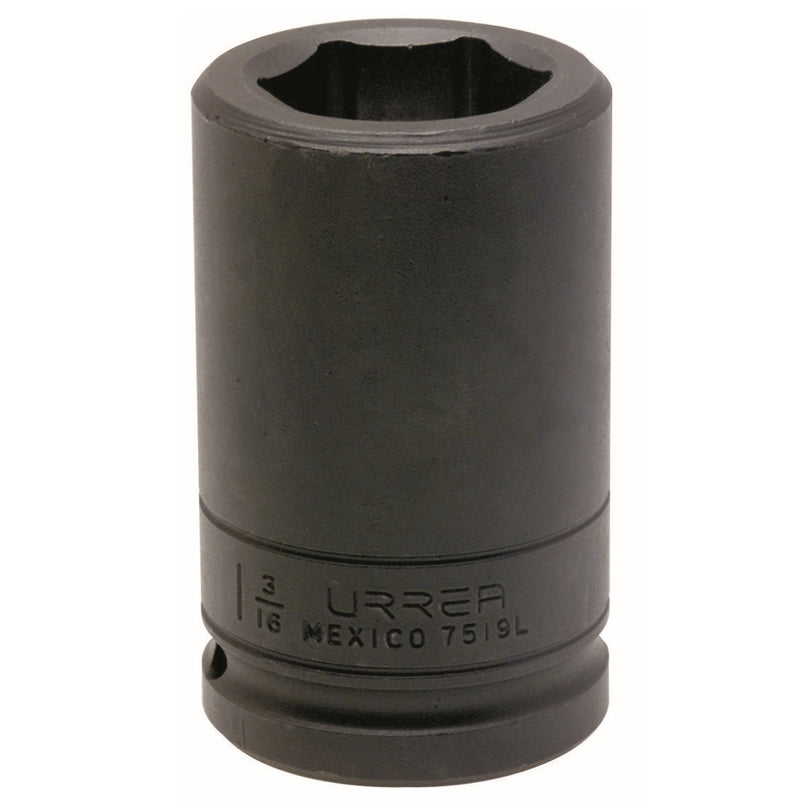 DADO DE IMPACTO DE 3/4", CUADRO DE 3/4", 6 PUNTAS, LARGO