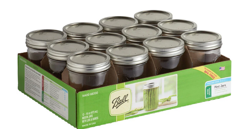 FRASCOS PARA ENVASAR, BOCA ANCHA 16oz (473ml)
