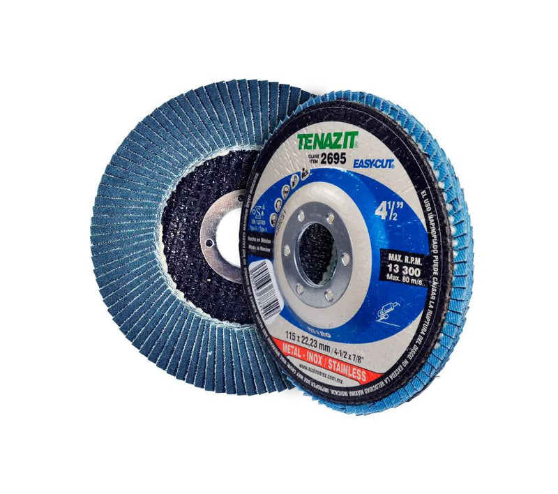 DISCO LAMINADO DE 4 1/2 GRANO 120 TENAZIT