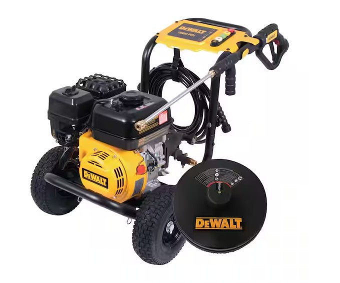 HIDROLAVADORA CON MOTOR A GASOLINA 3500 PSI 2.5 GPM DEWALT
