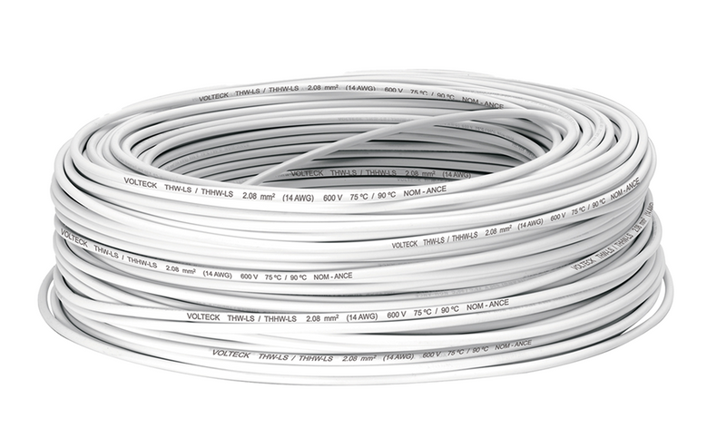 CABLE THHW 14 BLANCO AWG (METRO)