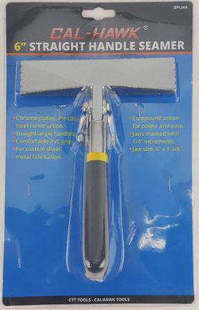 PINZA CERRADORA DE MANGO RECTO DE 6"